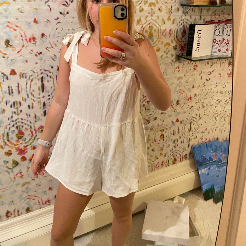White Tobi romper